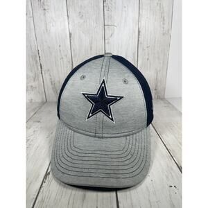 Youth Dallas Cowboys NFL New Era Grey Blue Mesh Baseball Hat Cap Snapback